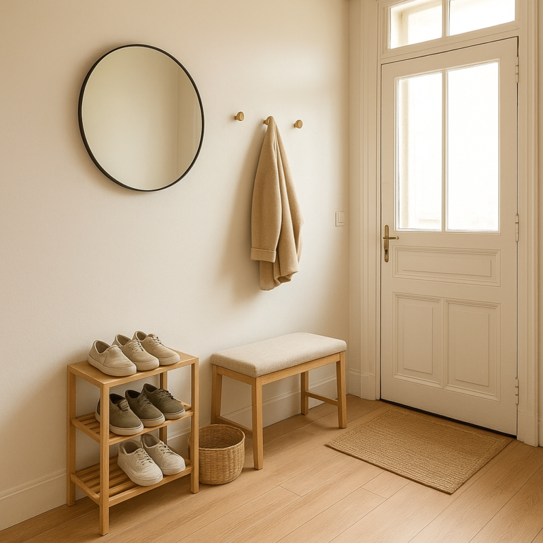 Déco entrée petite surface : 12 idées pour gagner en style et en rangement