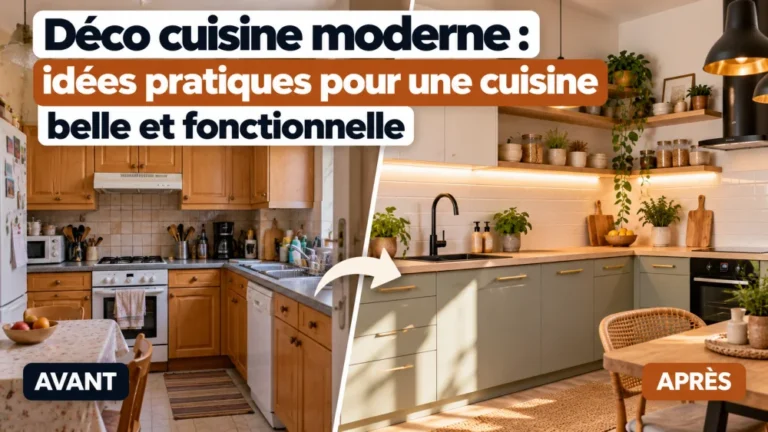 Déco cuisine moderne : idées pratiques pour une cuisine belle et fonctionnelle